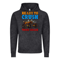 Vintage Black ready to crush third grade Vintage Hoodie - Artiststas