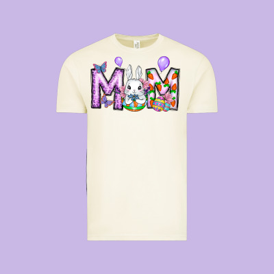 Easter Day Mom Vintage Tee Designed By Cowhidedigitalart