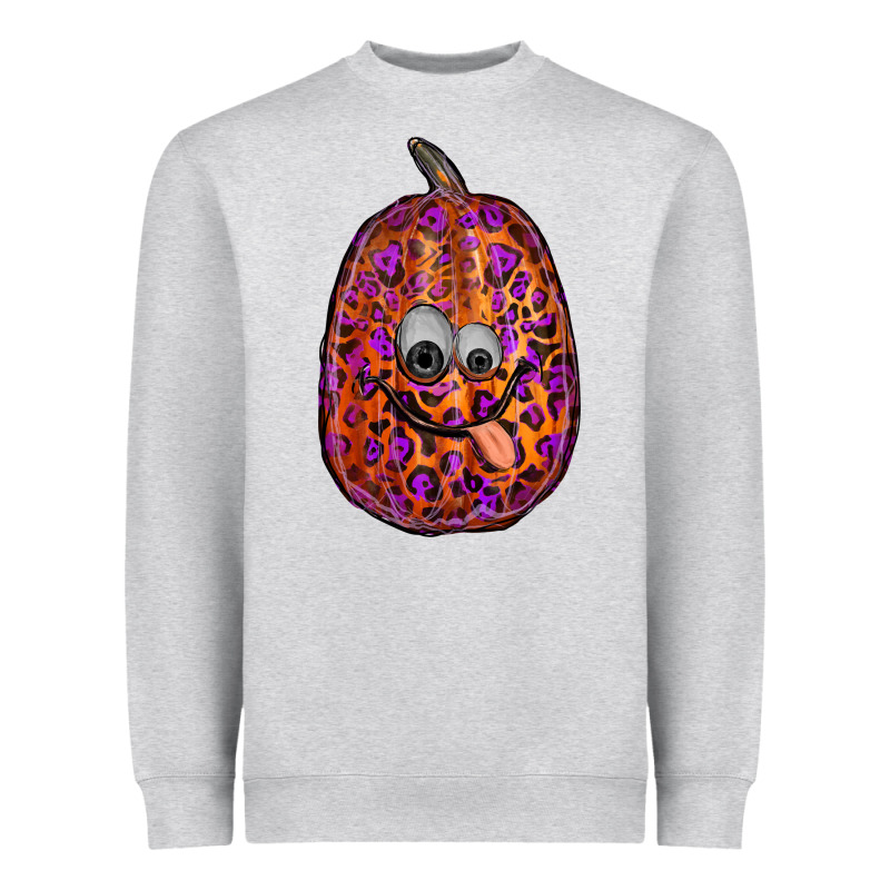 Watercolor Pumpkin Leopard Heavyweight Sweatshirt by RanaPortraitStore | Teevron