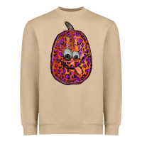 Mushroom watercolor pumpkin leopard Heavyweight Sweatshirt - RanaPortraitStore