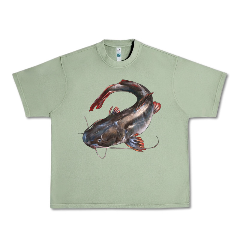 Catfish Illustrations Urban Heavy Tee by LillyAllenDesigns | Teevron