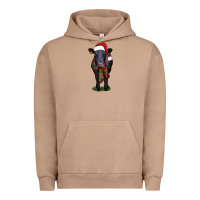 Pigment Burro black angus Urban Hoodie - RanaPortraitStore