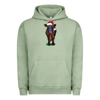 Pigment Oil Green black angus Urban Hoodie - RanaPortraitStore