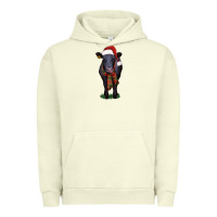 Pigment Pistachio black angus Urban Hoodie - RanaPortraitStore