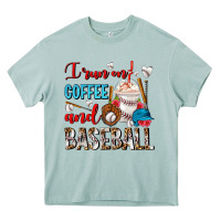 Arona I Run On Coffee And Baseball Frappe Heavy Core Tee - FaDigitalArtStudio