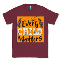 Burgundy preview every child matters Classic Tee - BarkalooDesign
