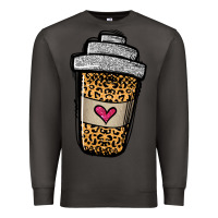 Smoke leopard glitter coffee cup Premium Sweatshirt - Jasminsmagicworld
