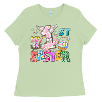 Matcha My 1st Easter Ladies Tee - CowhideDigitalArt