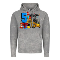 Cloud Rock forklift birthday five Vintage Hoodie - Artiststas