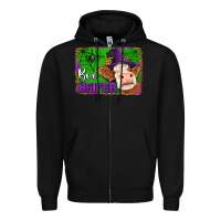 Black boo heifer Zipper Hoodie - Jasminsmagicworld