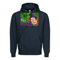 Navy boo heifer Zipper Hoodie - Jasminsmagicworld