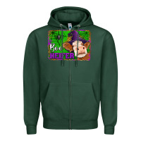 Sports Green boo heifer Zipper Hoodie - Jasminsmagicworld