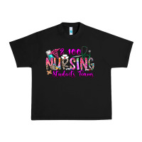 Black 100 Nursing Students Teams Urban Heavy Tee - CowhideDigitalArt