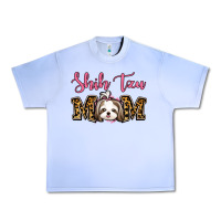 Grape Ice Shih Tzu Mom Urban Heavy Tee - Jasminsmagicworld