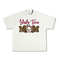Pistachio Shih Tzu Mom Urban Heavy Tee - Jasminsmagicworld