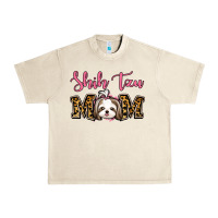 Sandshell Shih Tzu Mom Urban Heavy Tee - Jasminsmagicworld