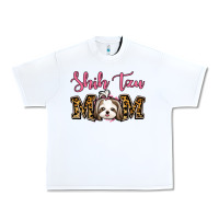 White Shih Tzu Mom Urban Heavy Tee - Jasminsmagicworld
