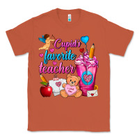 Copper Cupid's Favorite Teacher Valentine's Day Frappe Classic Tee - FaDigitalArtStudio