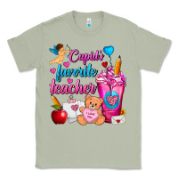 Matcha Cupid's Favorite Teacher Valentine's Day Frappe Classic Tee - FaDigitalArtStudio