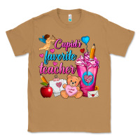 Toasted Coconut Cupid's Favorite Teacher Valentine's Day Frappe Classic Tee - FaDigitalArtStudio