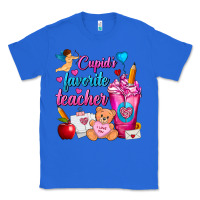 True Royal Cupid's Favorite Teacher Valentine's Day Frappe Classic Tee - FaDigitalArtStudio