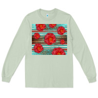 Matcha Western Roses Long Sleeve Tee - LillyAllenDesigns