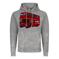Cloud Rock double decker bus Vintage Hoodie - Artiststas