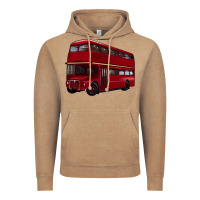 Vintage Coffee double decker bus Vintage Hoodie - Artiststas