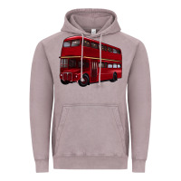 Vintage Zinc double decker bus Vintage Hoodie - Artiststas