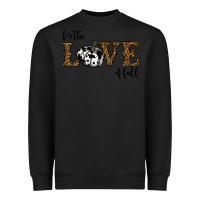 Black for the love of fall Heavyweight Sweatshirt - RanaPortraitStore