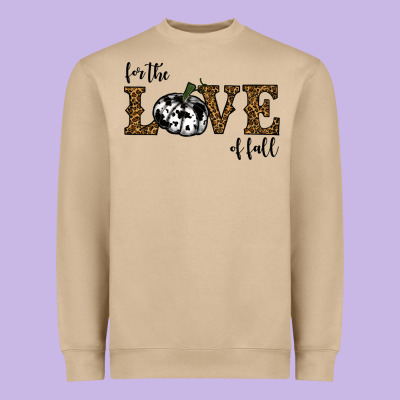 For The Love Of Fall Heavyweight Sweatshirt Designed By Ranaportraitstore