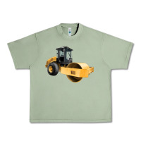 Oil Green Compactor Illustrations Urban Heavy Tee - LillyAllenDesigns
