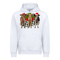 White christmas heifers back view Urban Hoodie - RanaPortraitStore