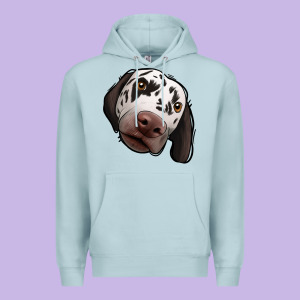 Dalmatian Premium Hoodie Designed By Jasminsmagicworld
