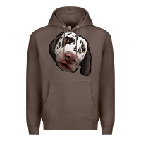 Coffee Dalmatian Premium Hoodie - Jasminsmagicworld