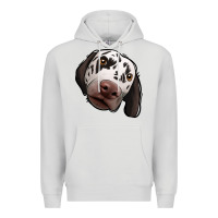 Dove Grey Dalmatian Premium Hoodie - Jasminsmagicworld