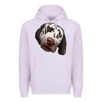 Lilac Dalmatian Premium Hoodie - Jasminsmagicworld