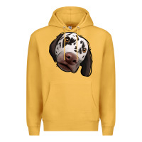Mustard Dalmatian Premium Hoodie - Jasminsmagicworld