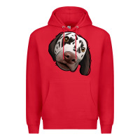 Red Dalmatian Premium Hoodie - Jasminsmagicworld