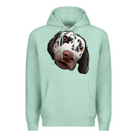 Seafoam Dalmatian Premium Hoodie - Jasminsmagicworld