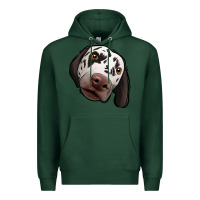 Sports Green Dalmatian Premium Hoodie - Jasminsmagicworld