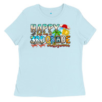 Baby Blue name farewell 3rd grade  hello summer Ladies Tee - CowhideDigitalArt