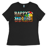 Black name farewell 3rd grade  hello summer Ladies Tee - CowhideDigitalArt
