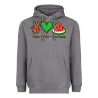 Storm Peace Love Watermelon Heavyweight Hoodie - Jasminsmagicworld