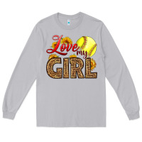 Moon Dust Love My Girl Softball Long Sleeve Tee - LillyAllenDesigns