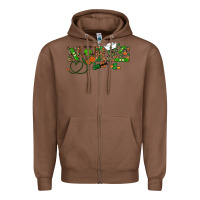Chestnut st patrick's day nurse Zipper Hoodie - RanaPortraitStore