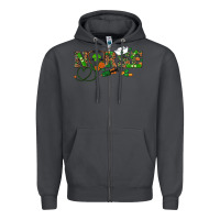 Smoke st patrick's day nurse Zipper Hoodie - RanaPortraitStore