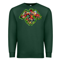 Sports Green christmas western thunderbird Premium Sweatshirt - RanaPortraitStore