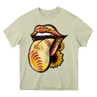 Mossy Softball Tongue Heavy Core Tee - Jasminsmagicworld