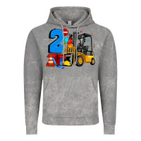 Cloud Rock forklift birthday two Vintage Hoodie - Artiststas